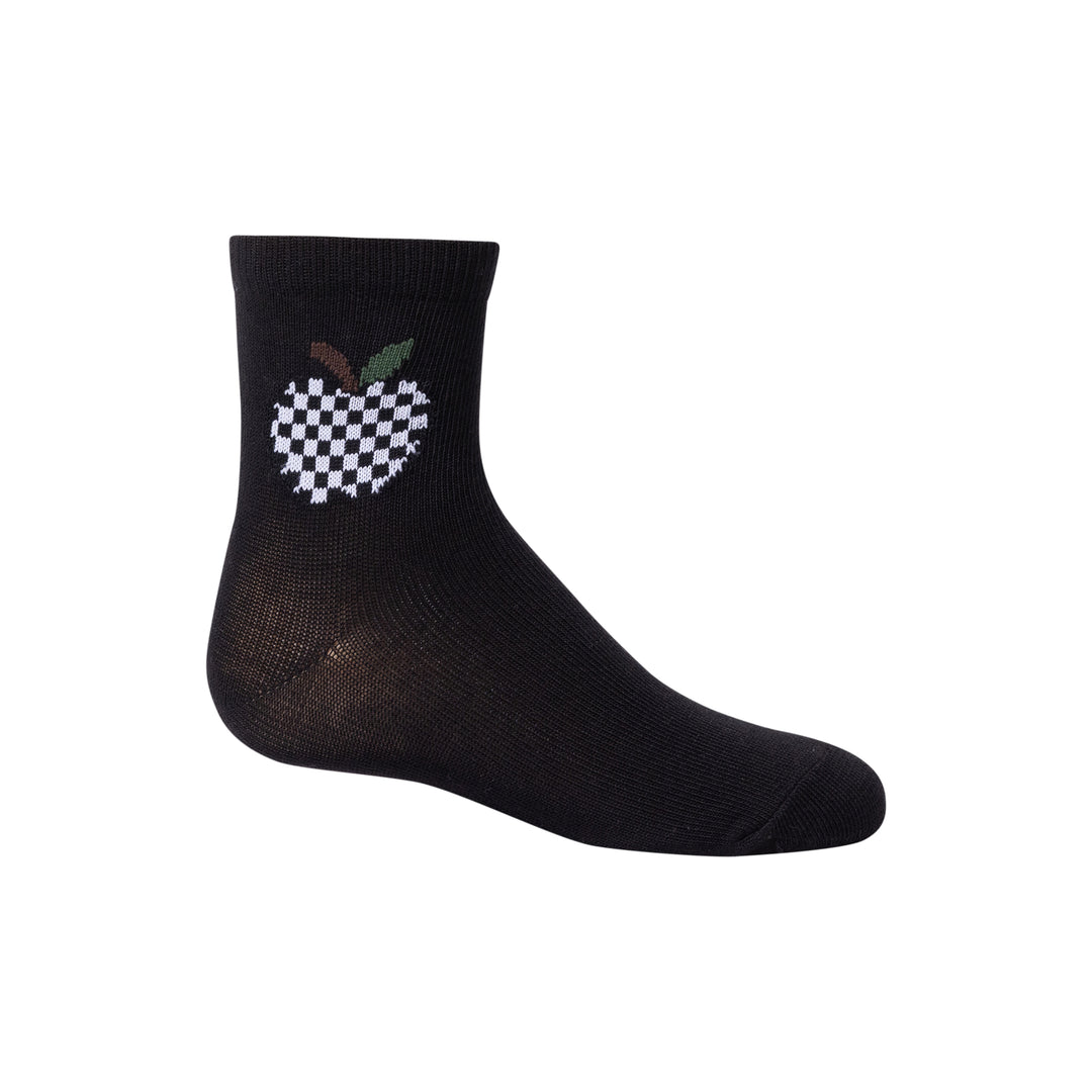 anklet checkered apple