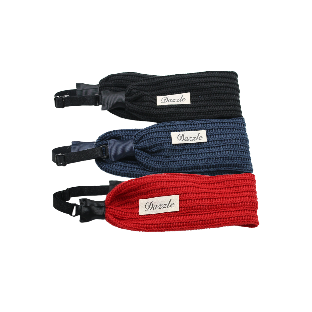 sweatband knitted sweater elastic