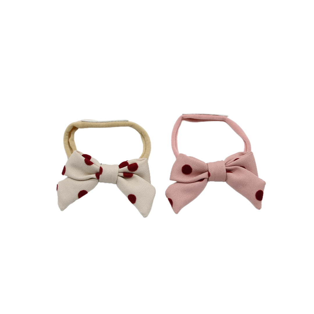 baby band polka dot elastic