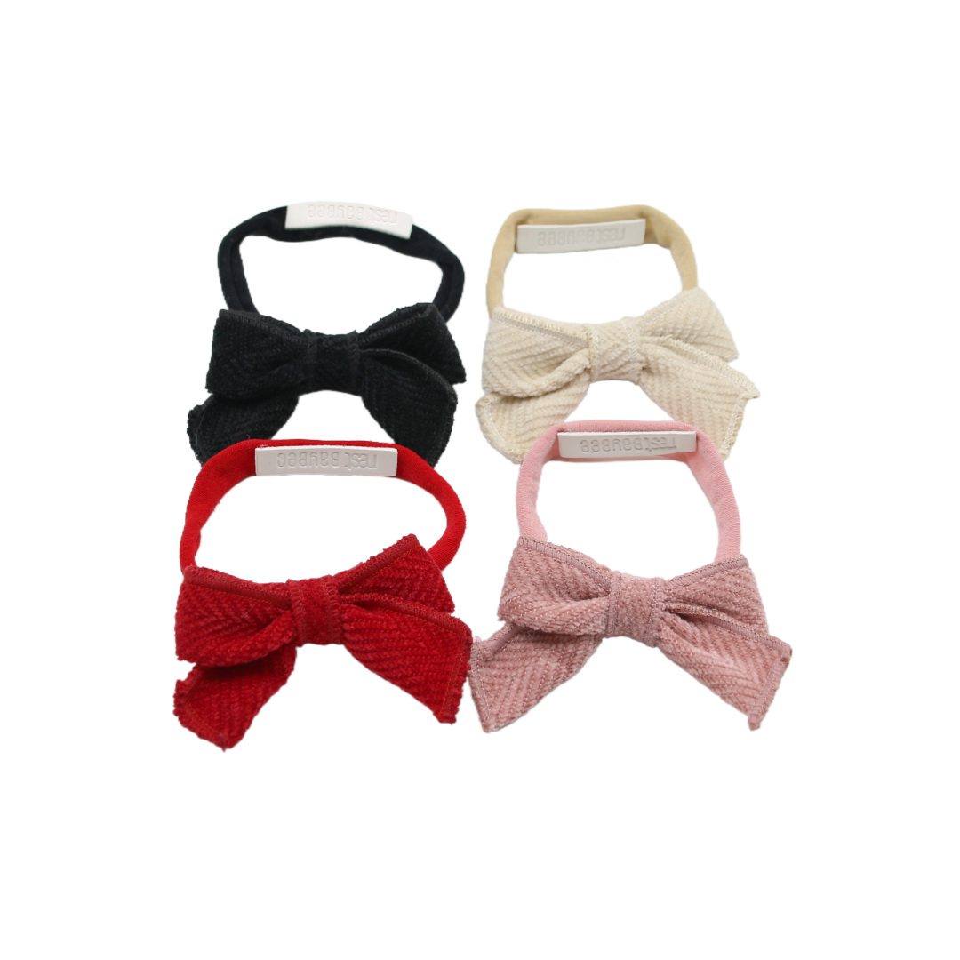 baby band suede pattern elastic