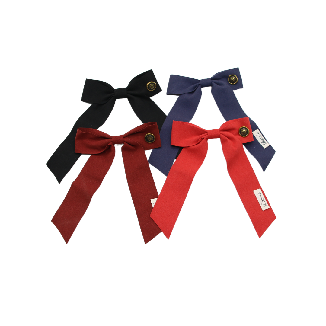 clip suede charm