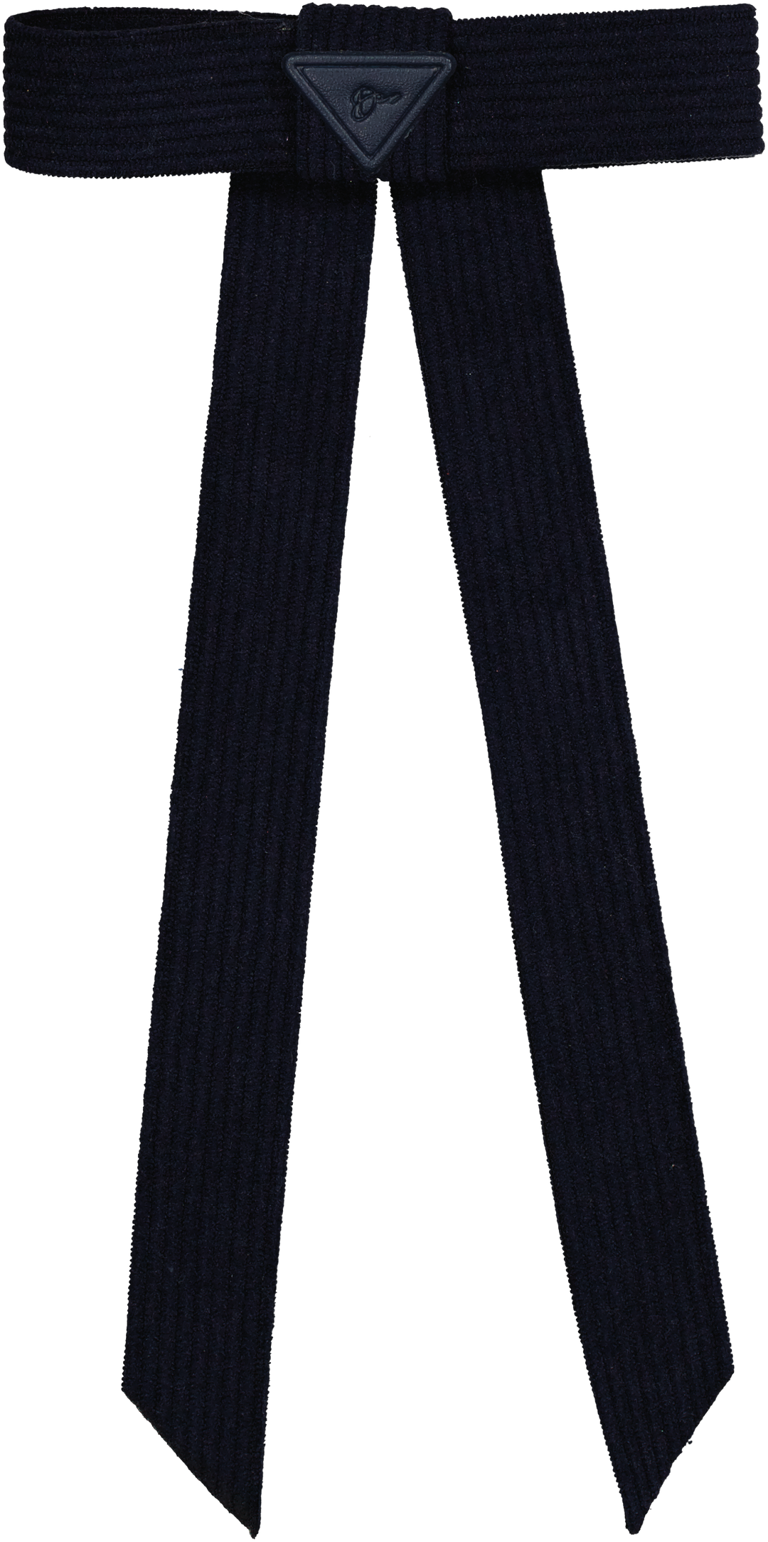 clip corduory prada patch bow