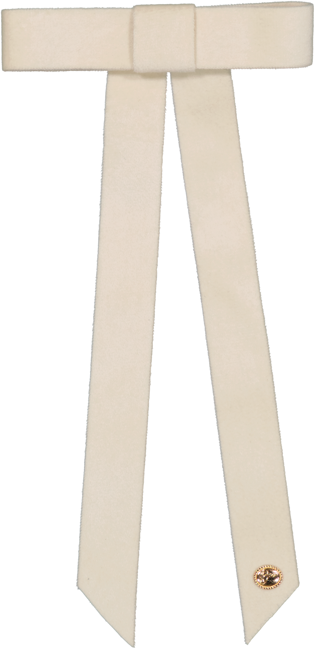clip velvet tuxedo bow