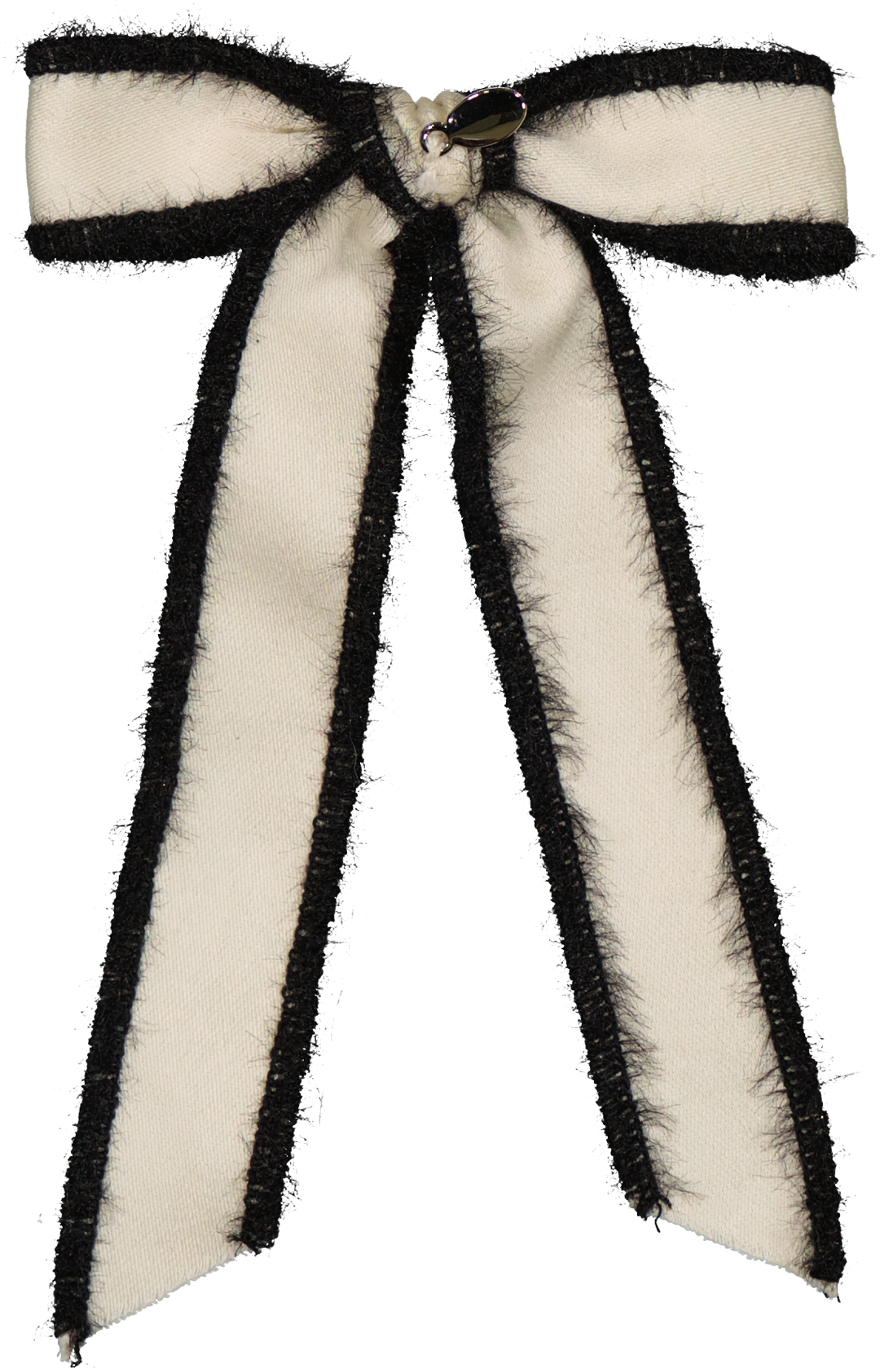 clip mohair ribbon bow