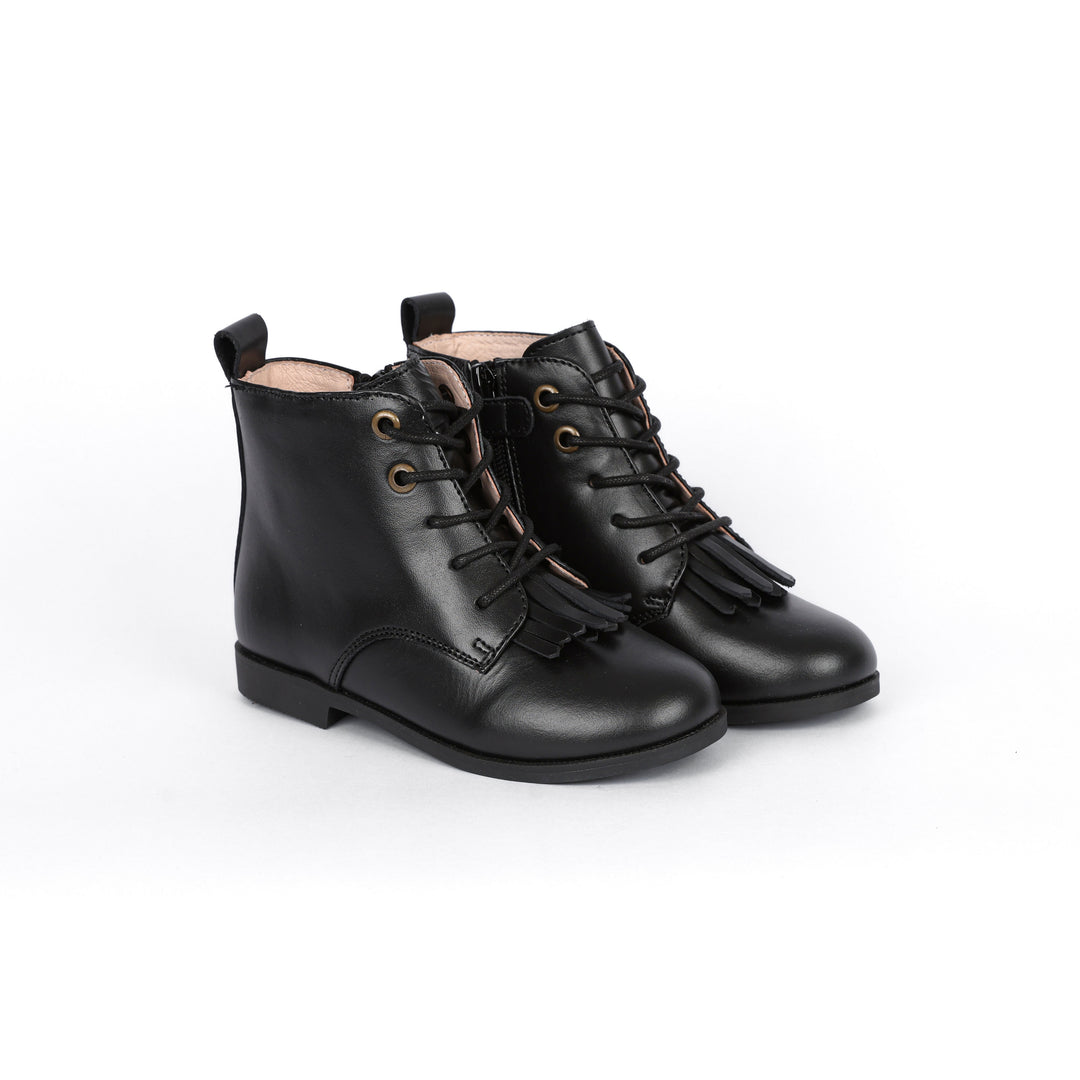 shoes fringe booties