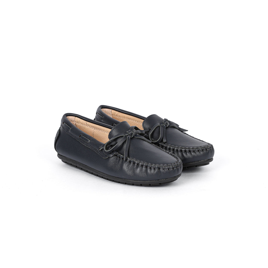 shoes loafer with bow