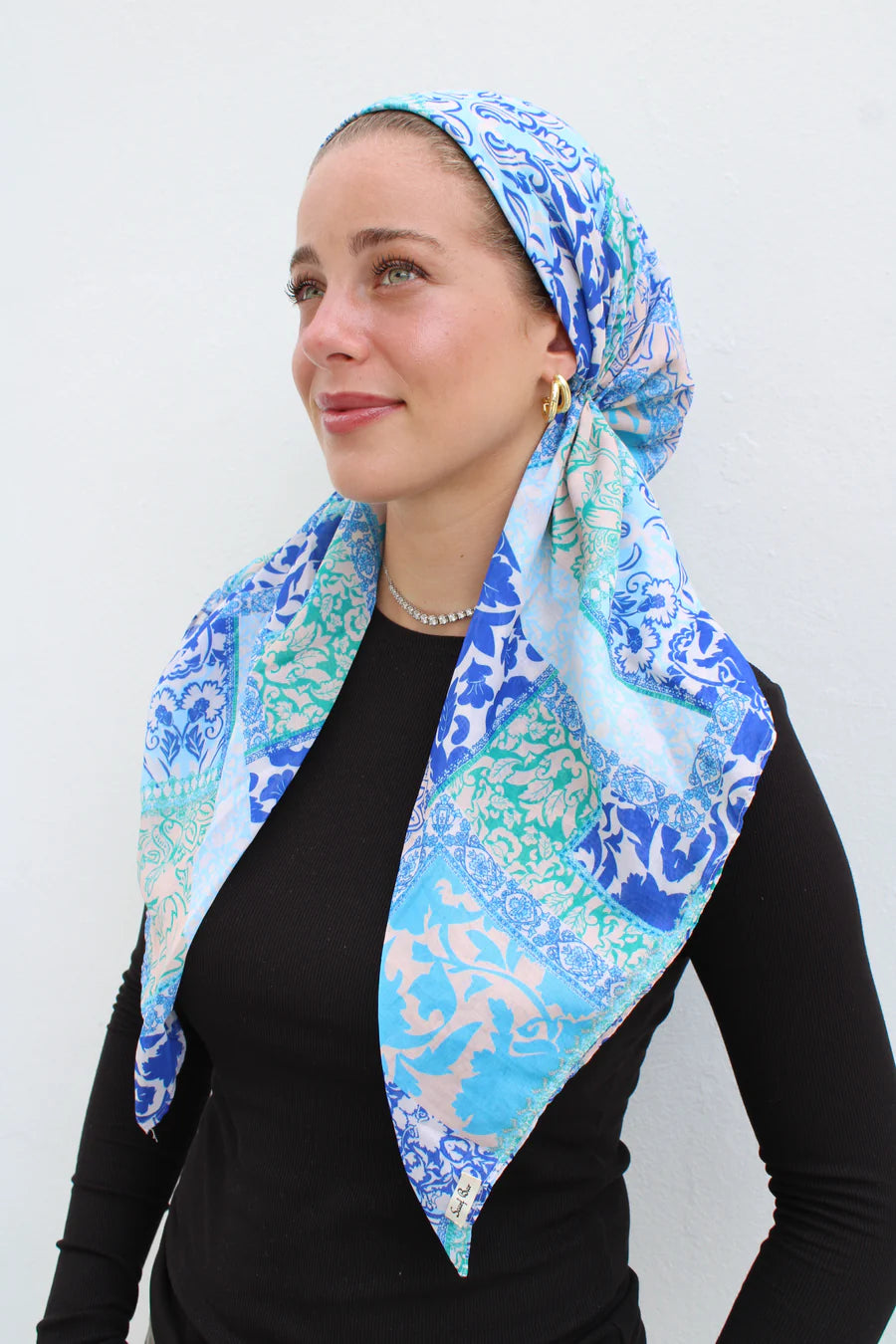 headscarf pretied pattern