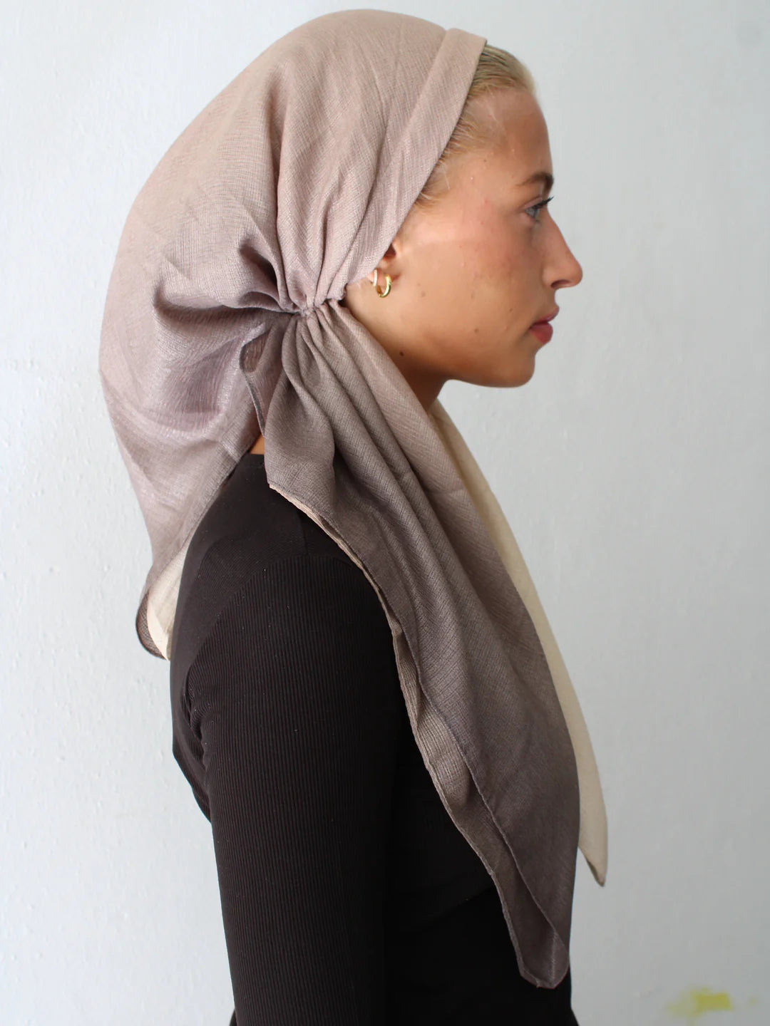 headscarf versatile shimmer ombre
