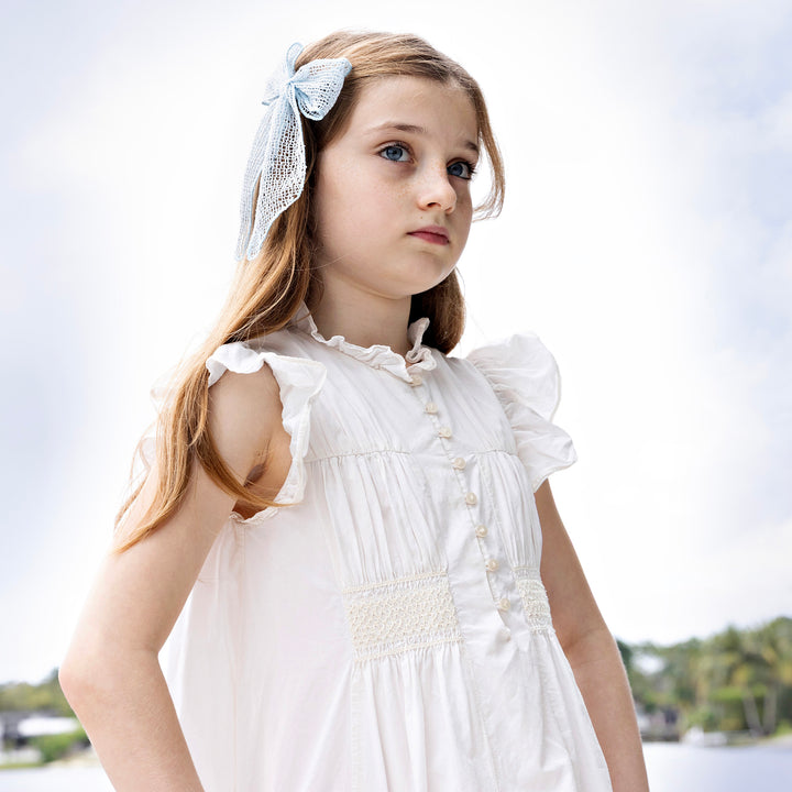 clip netting crochet bow