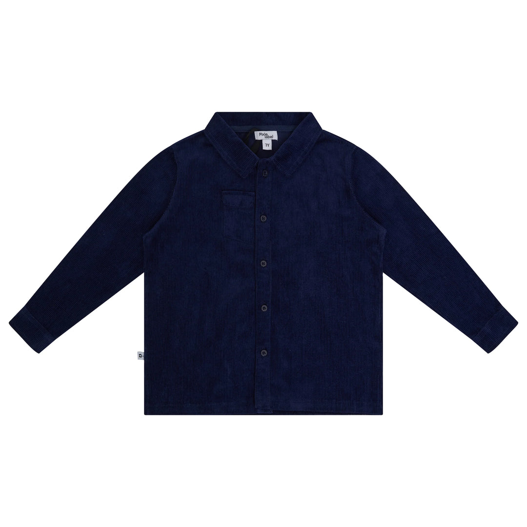 shirt l/s corduroy button down