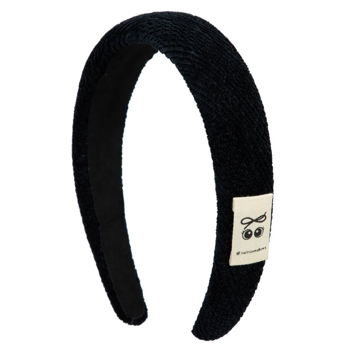 headband soft cord puff