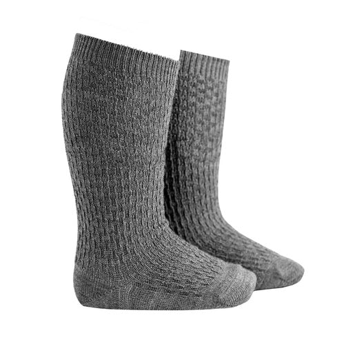 knee wool patterned
