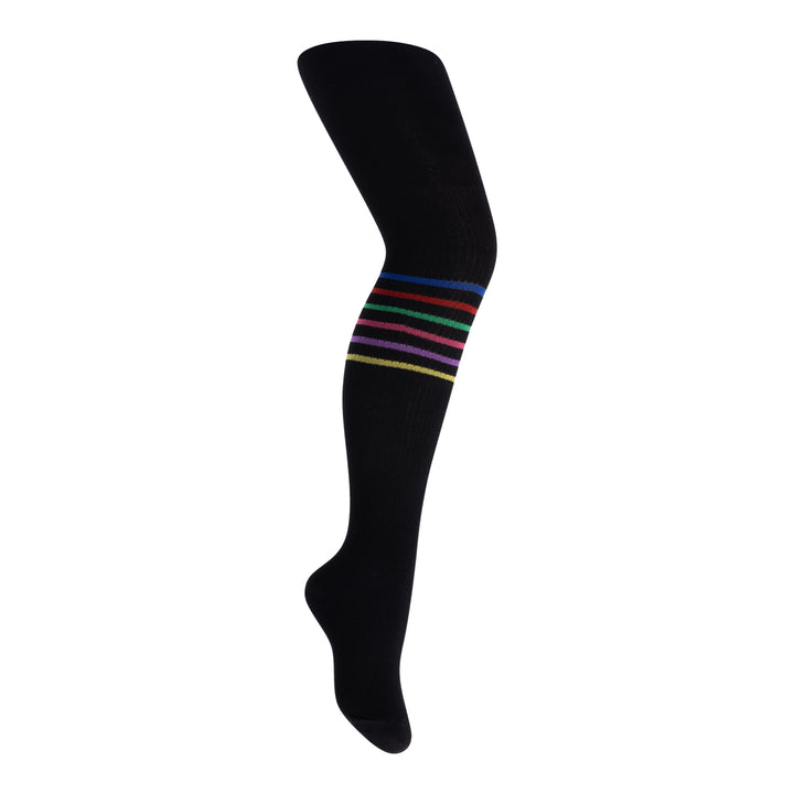 tights cotton thin colorful stripes