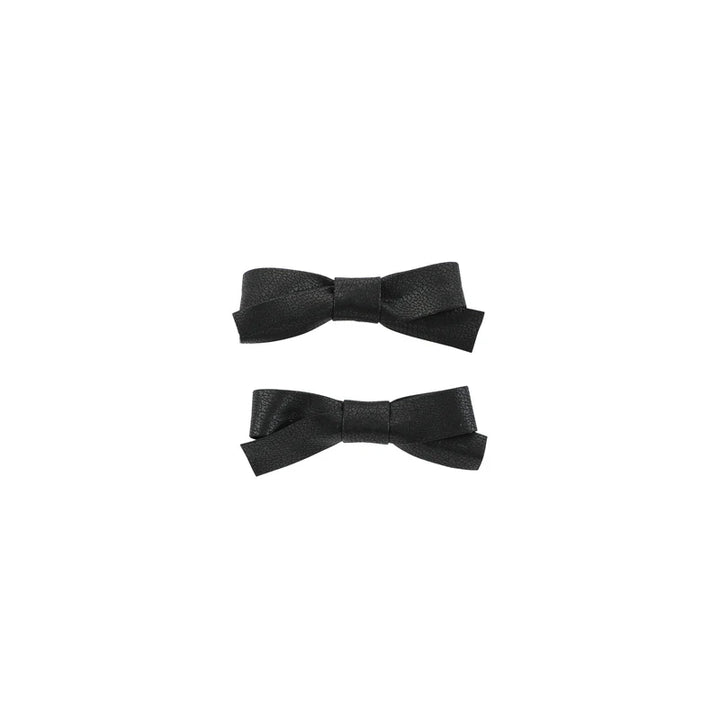 clip leather bow set