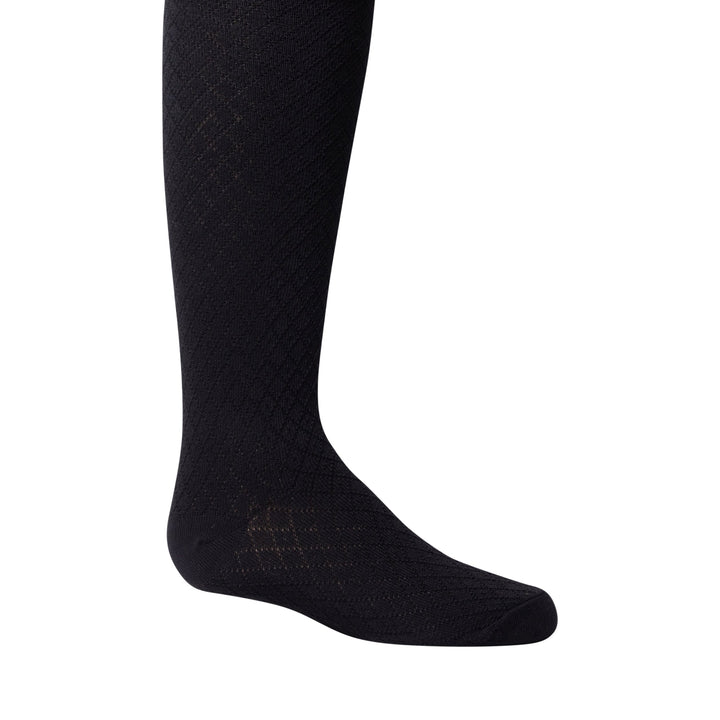 tights cotton diamond dot texture