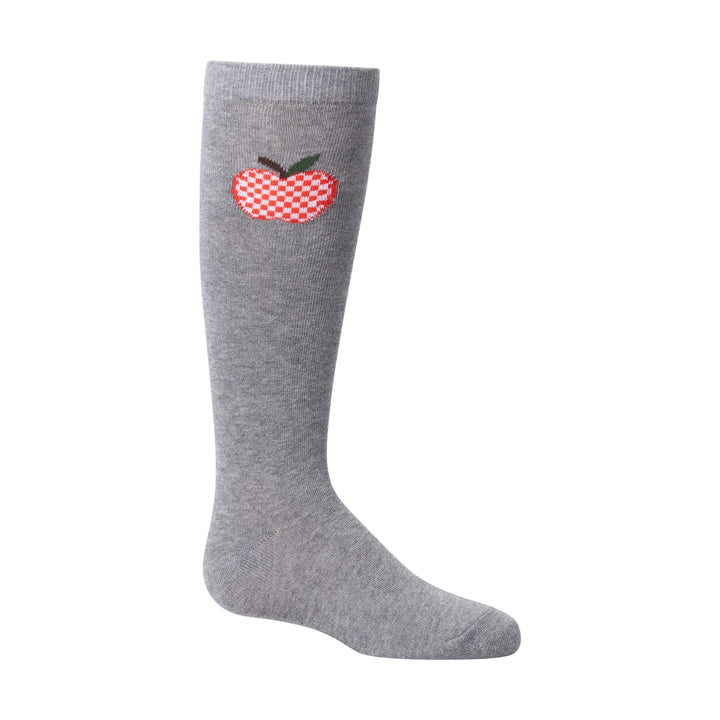 tights cotton checkered apple