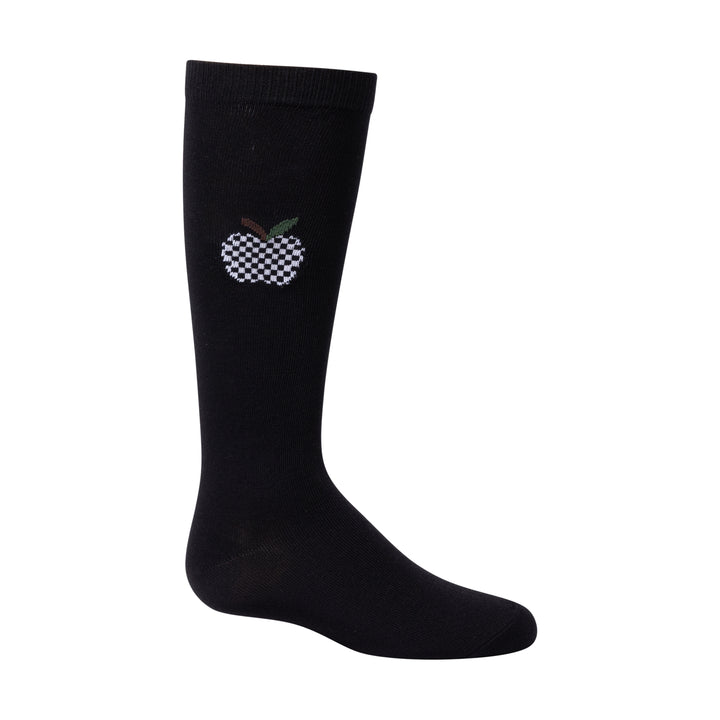 tights cotton checkered apple