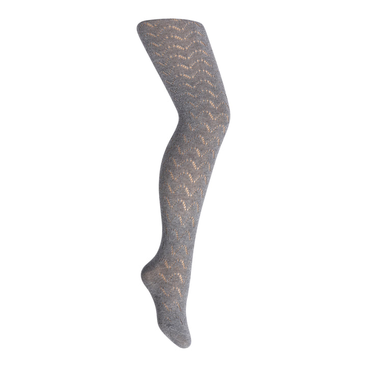 tights cotton crochet wave texture