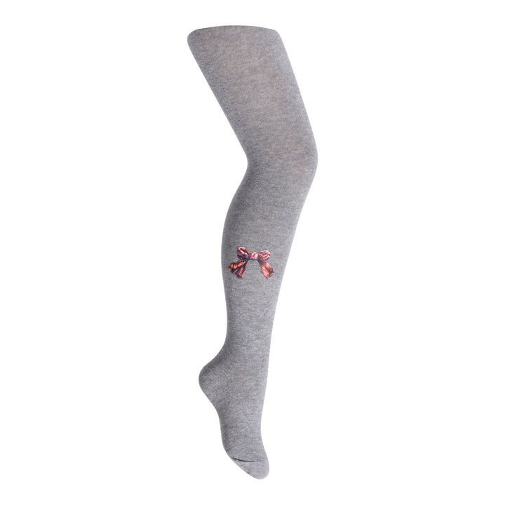 tights cotton scarf bow