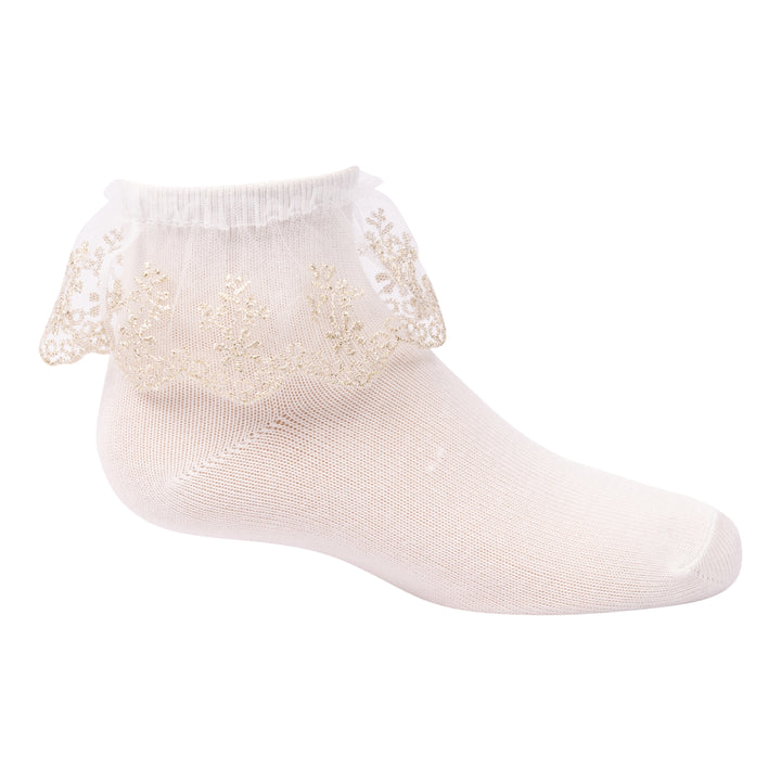 anklet elegant ruffle