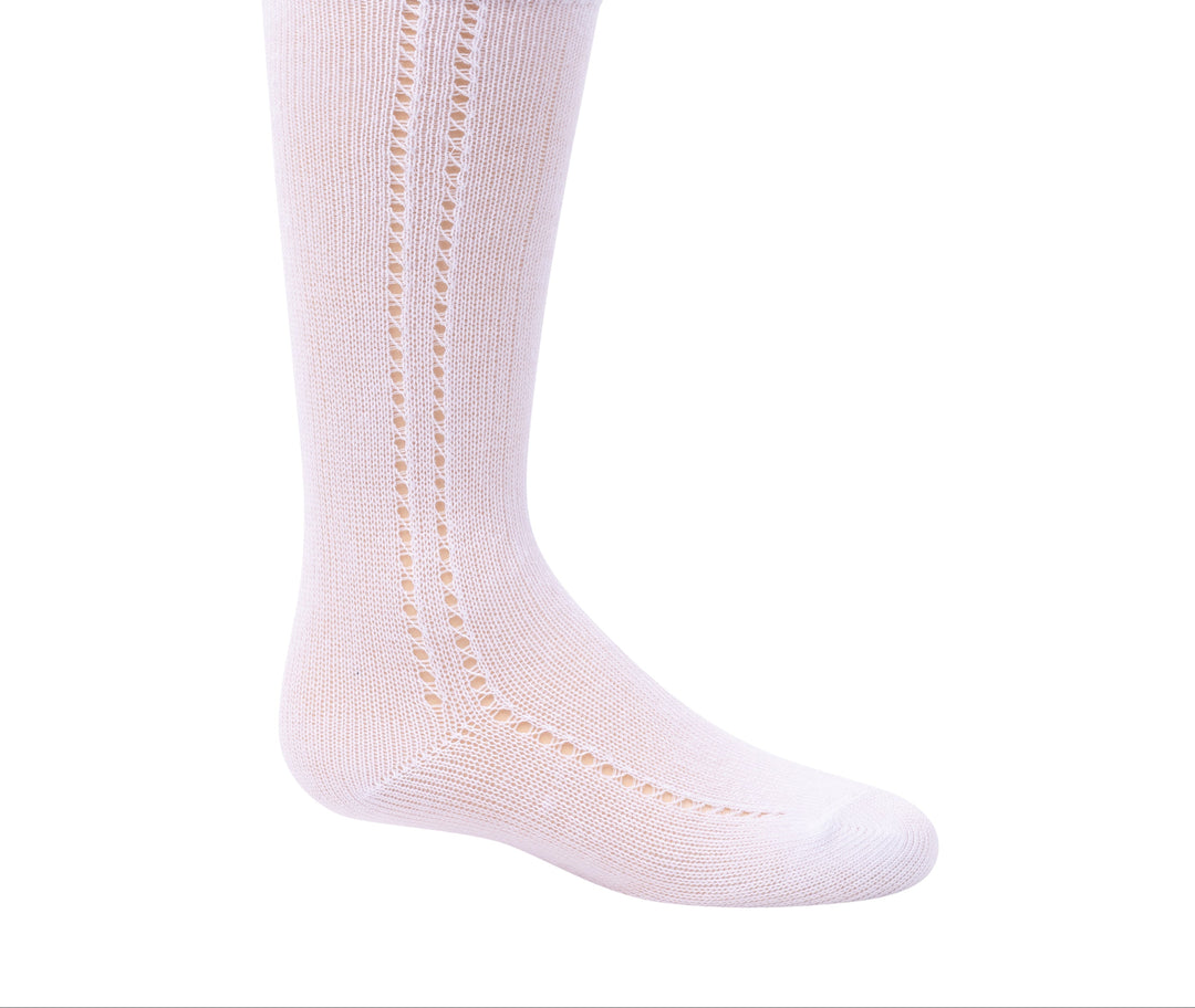 tights cotton side crochet