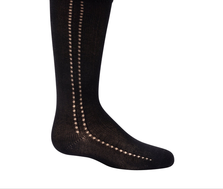 tights cotton side crochet