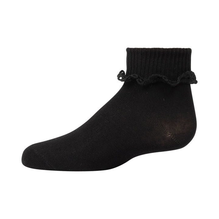 anklet circle lace ruffle