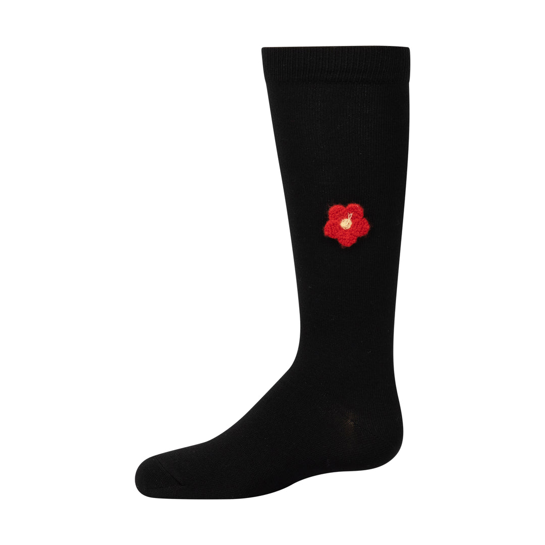 knee modal wool flower
