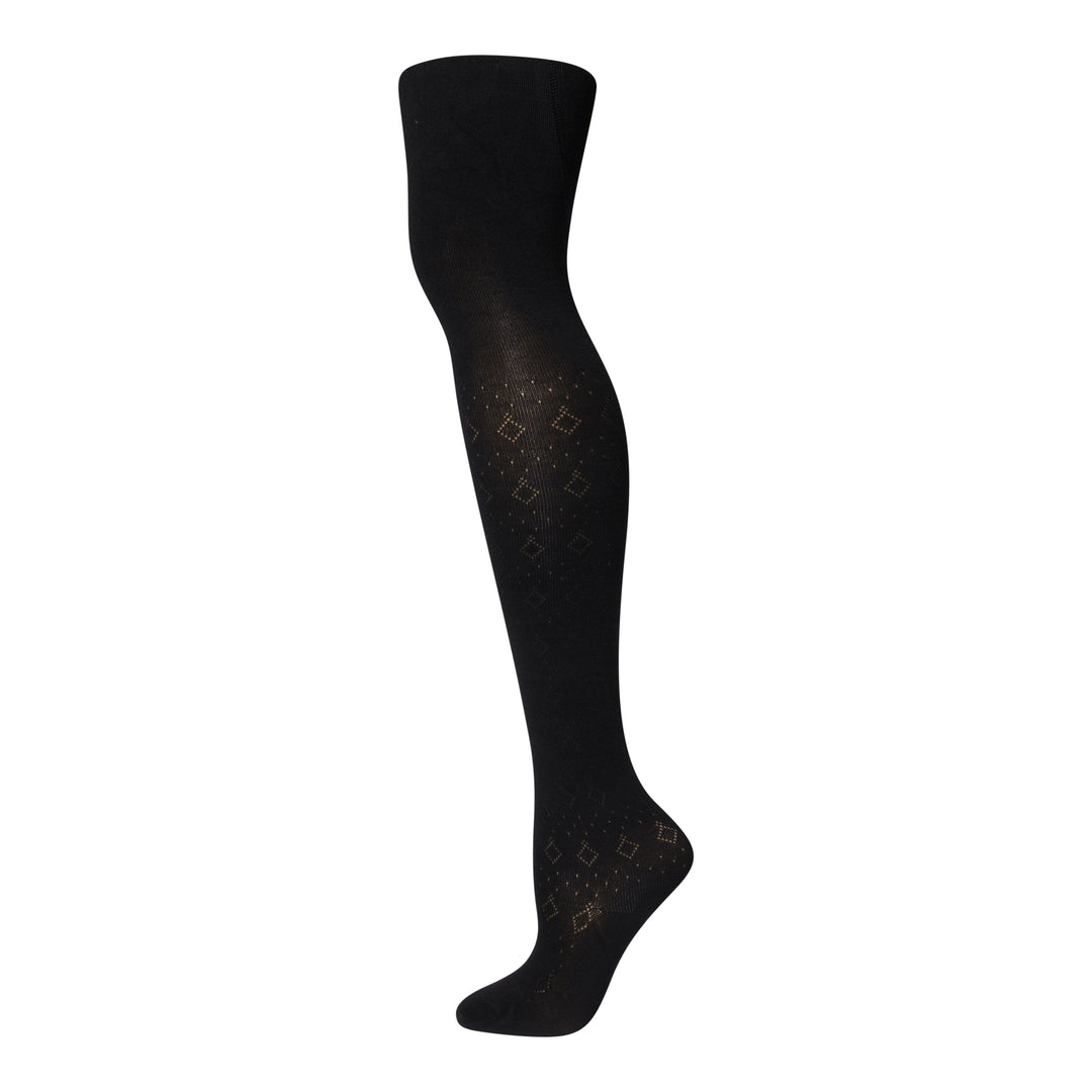 tights cotton textures diamond pattern