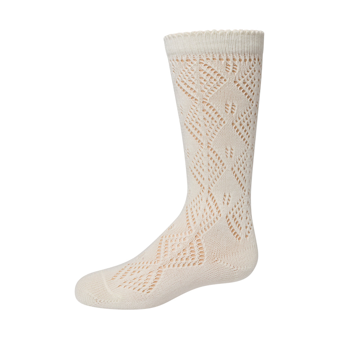 knee textures crochet diamond