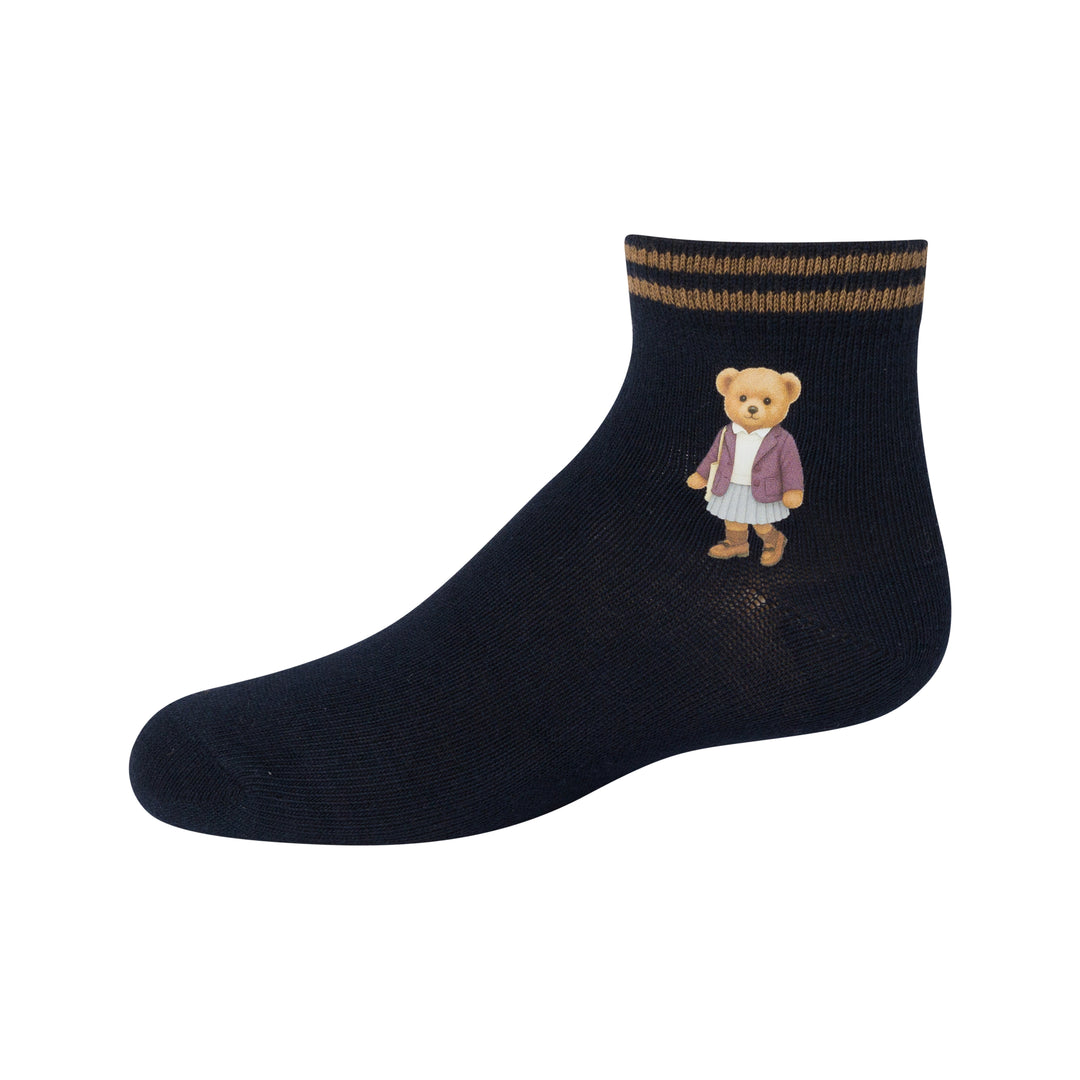 anklet printed teddy