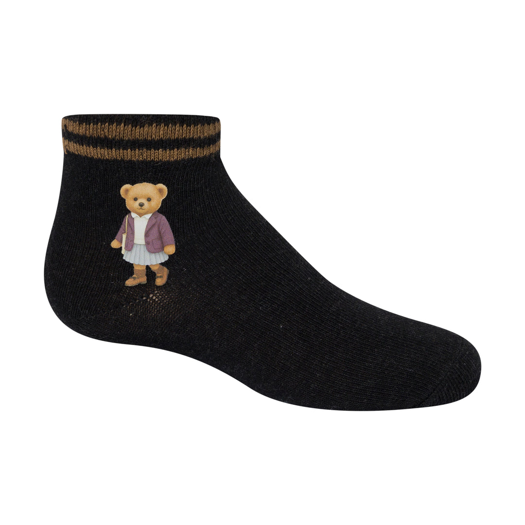 anklet printed teddy