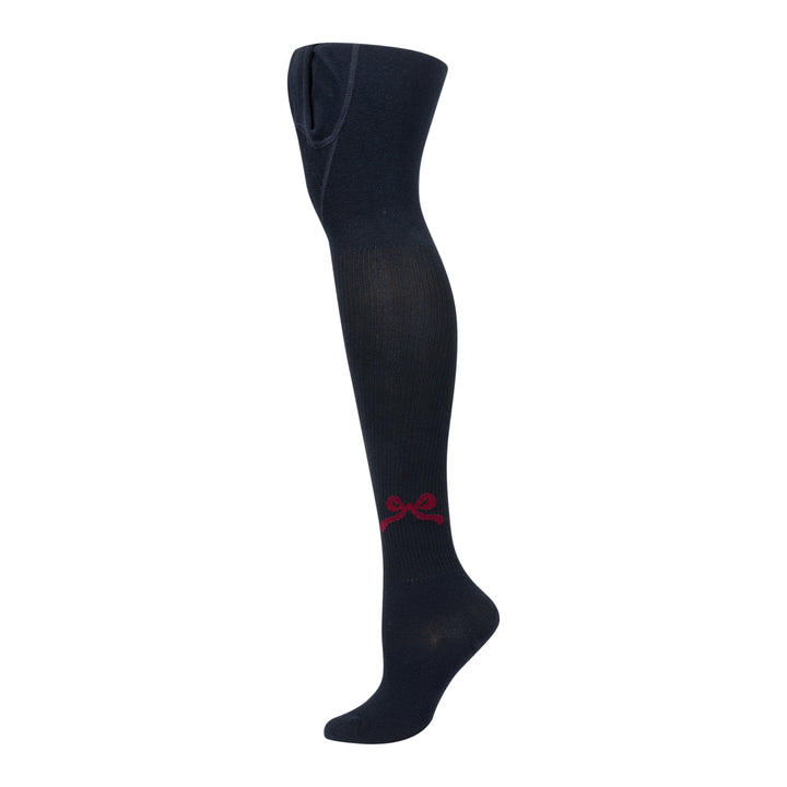 tights cotton sport bow