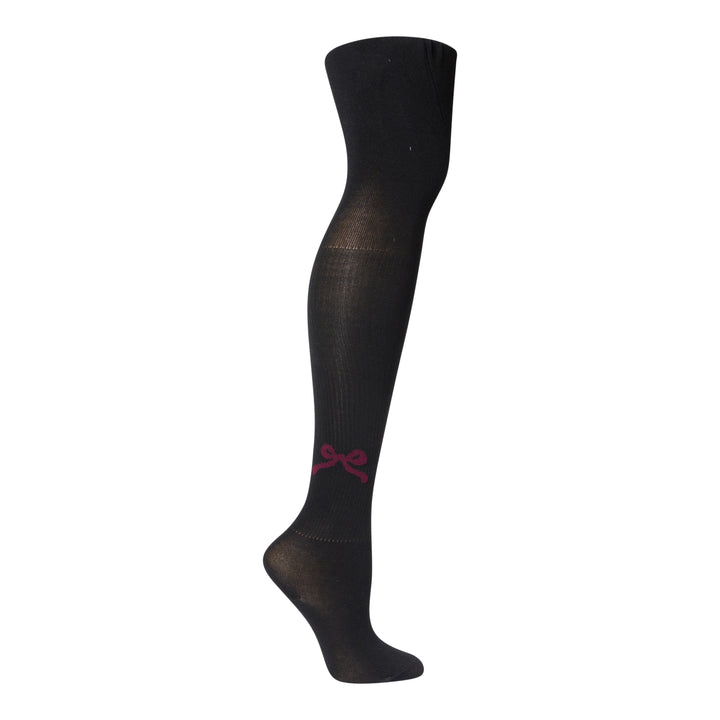 tights cotton sport bow