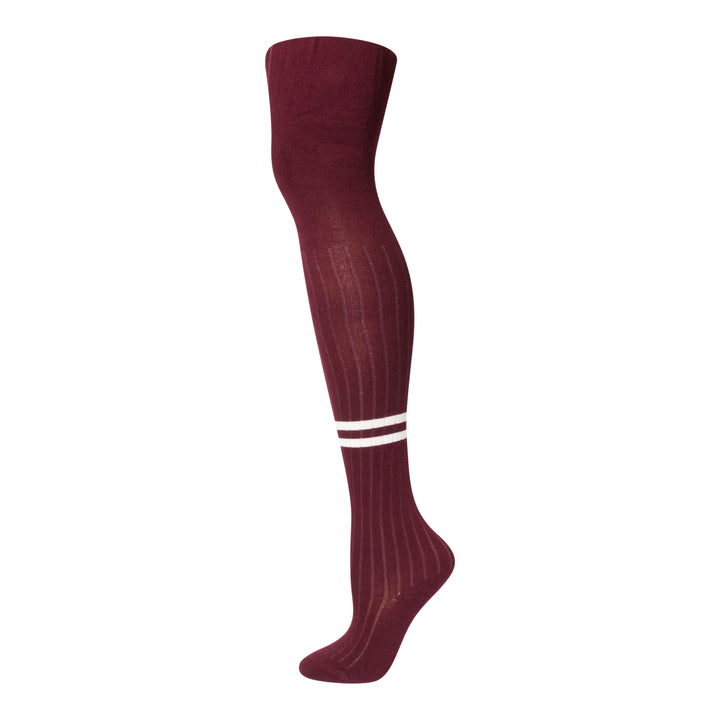 tights cotton double stripe