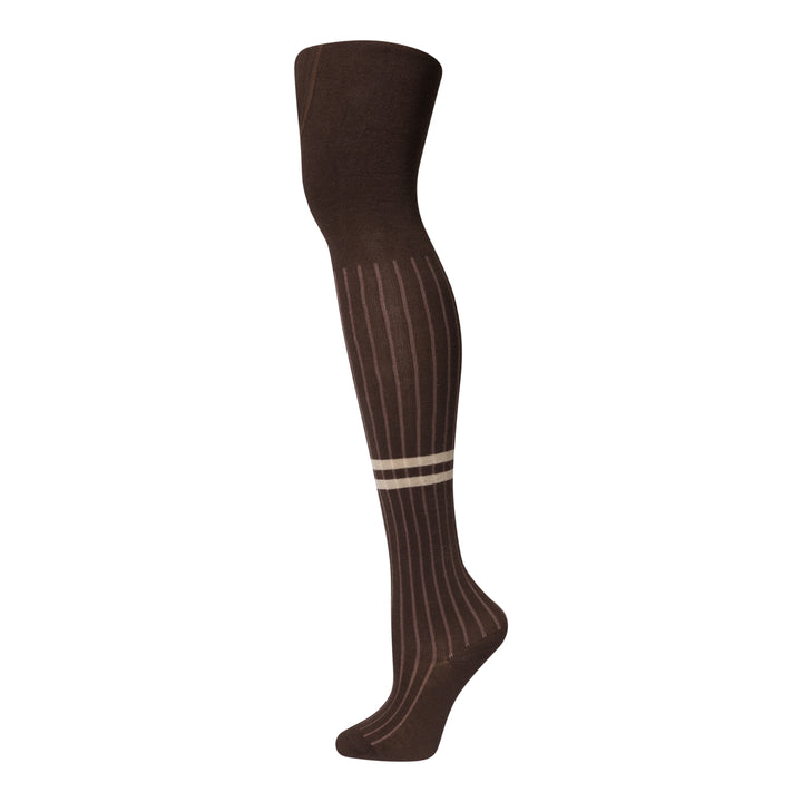 tights cotton double stripe