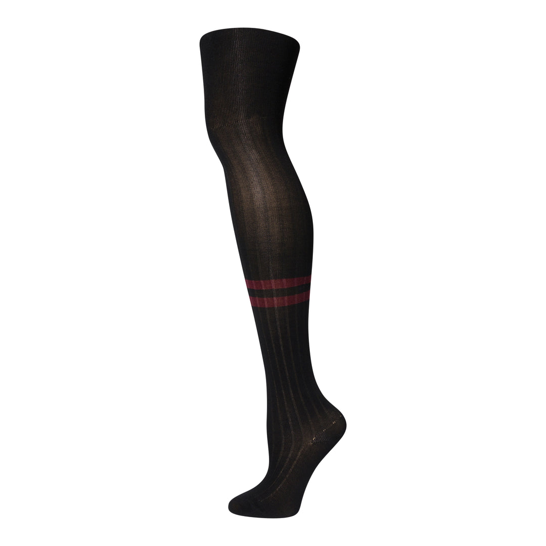 tights cotton double stripe