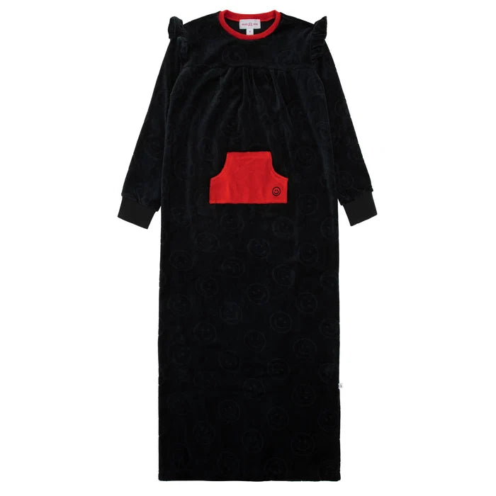 nightgown velour sleepy smiles
