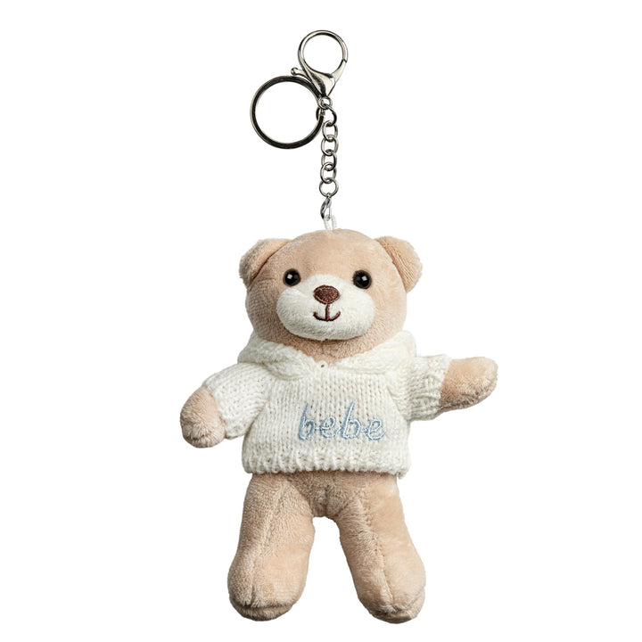 teddy bear hooded keychain