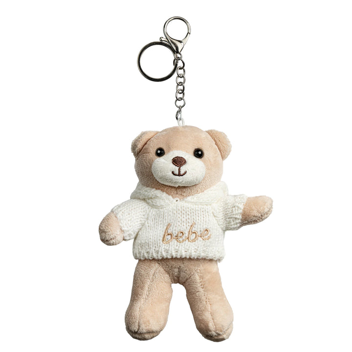 teddy bear hooded keychain