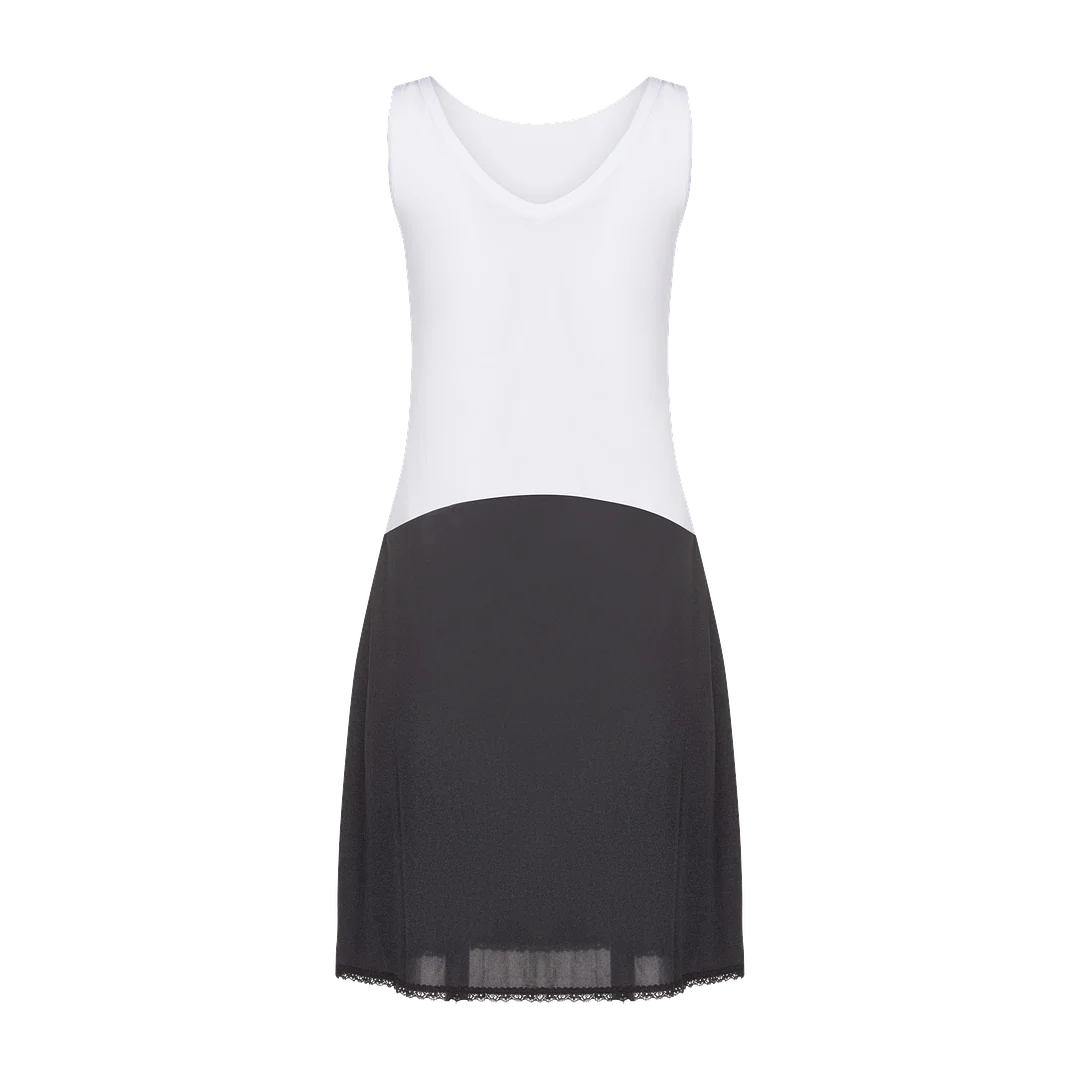 slip full reversible cotton top nylon bottom 41inch