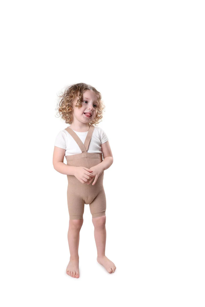 overall tights short footed