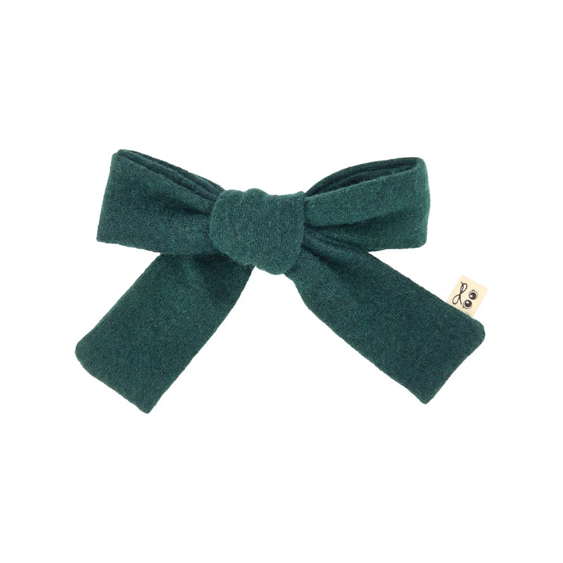 clip felted bow