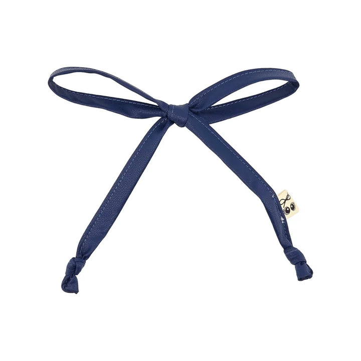 clip leather thin bow