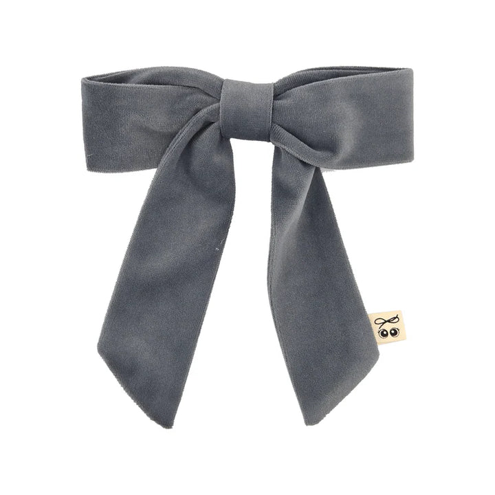 clip velvet bow