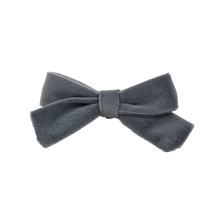 clip velvet bow