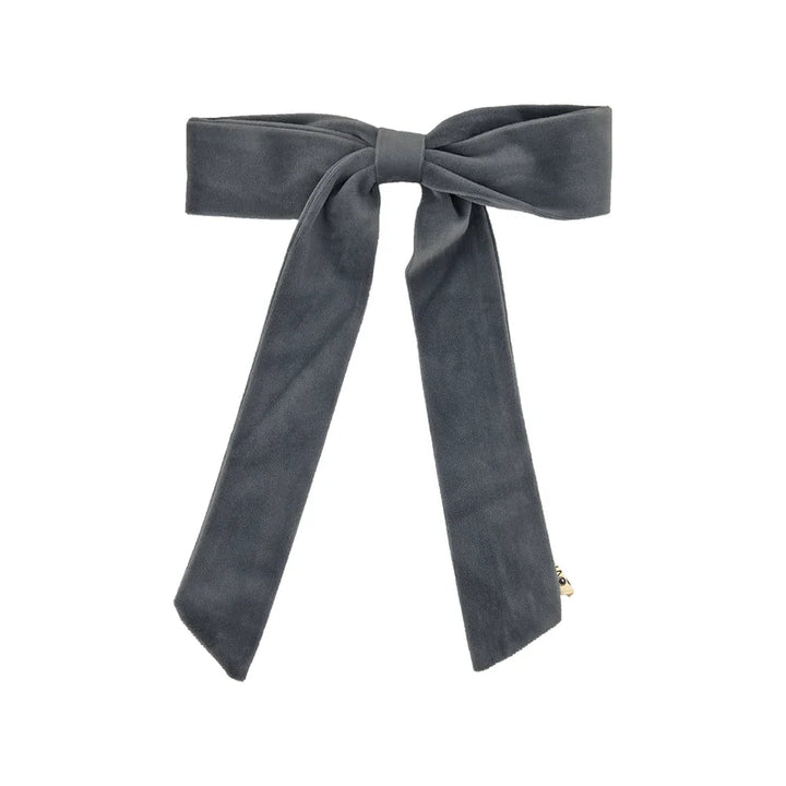 clip velvet bow