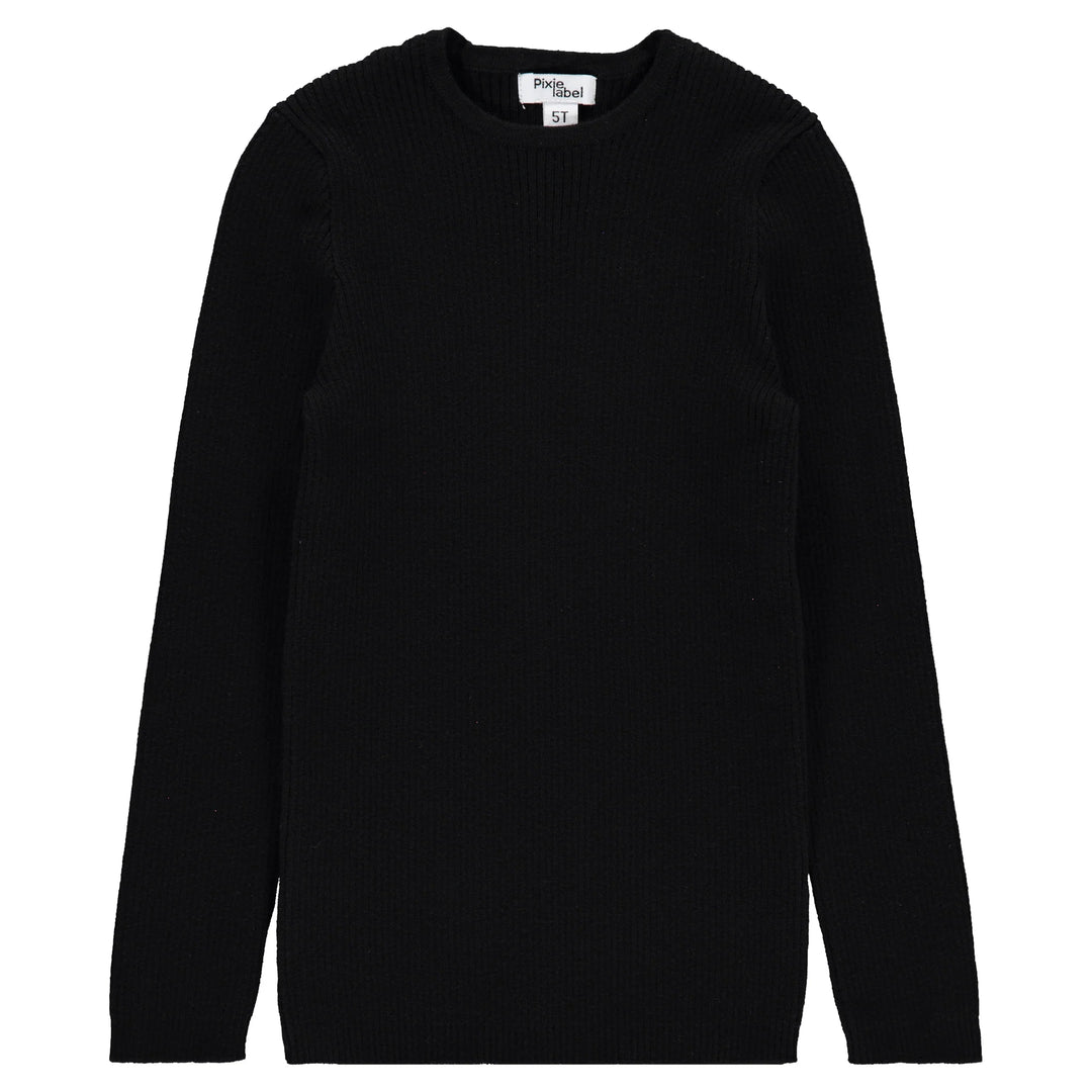 top knit crew neck