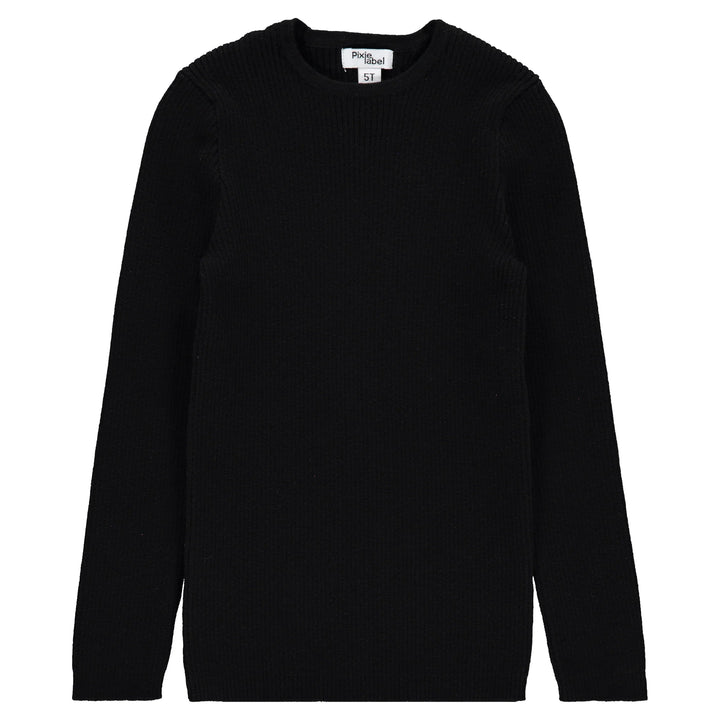 top knit crew neck