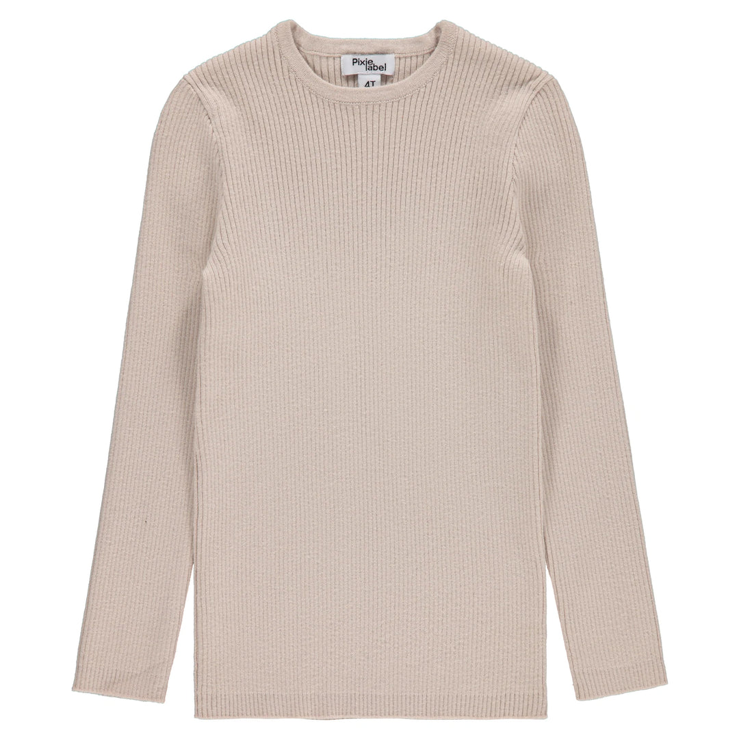 top knit crew neck